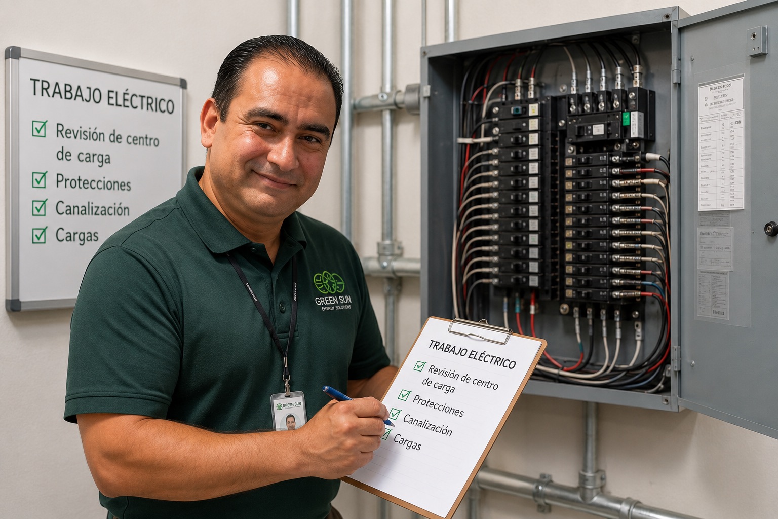 Electrical work GreenSun