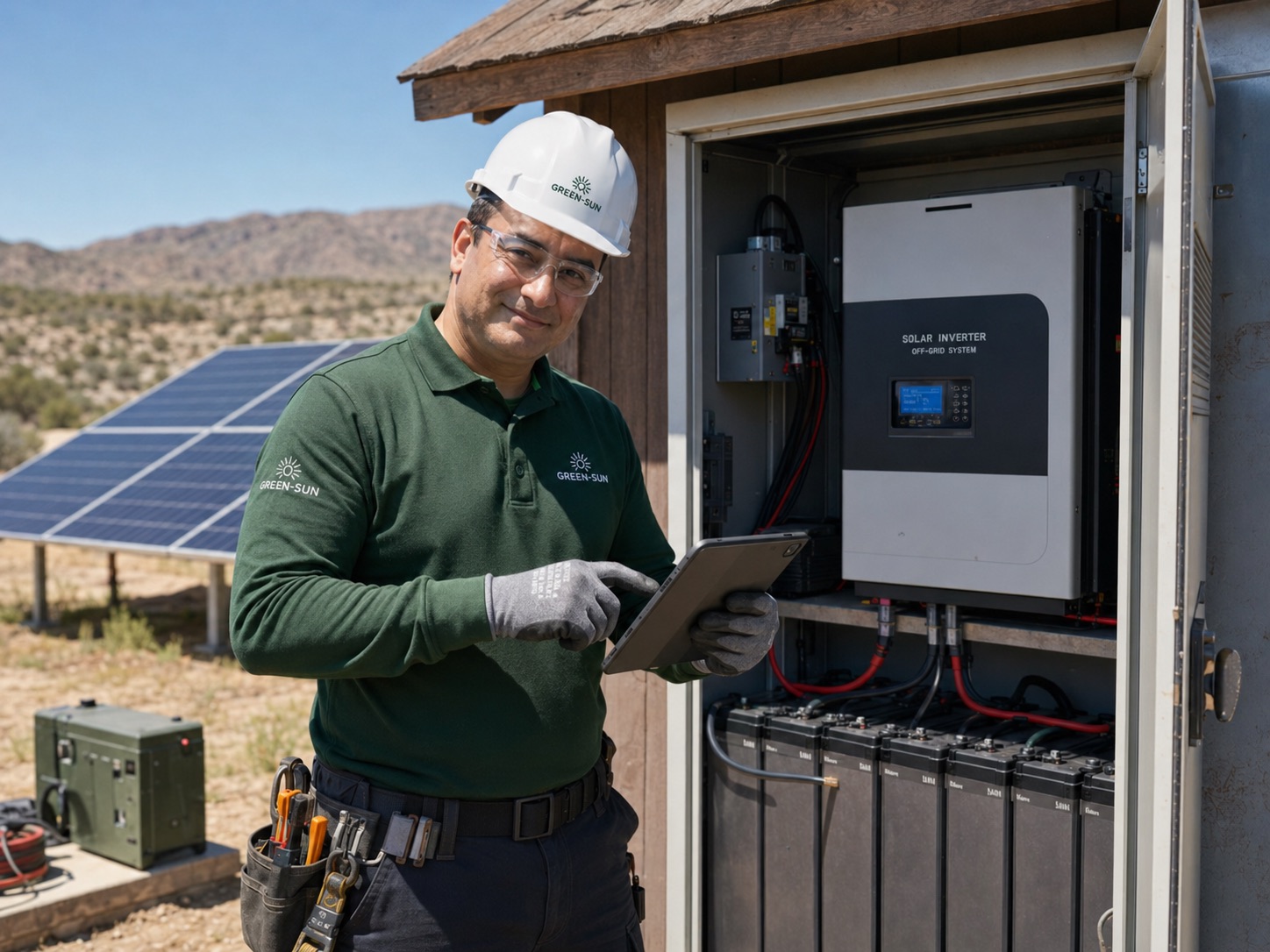 Solar pumping and off-grid GreenSun