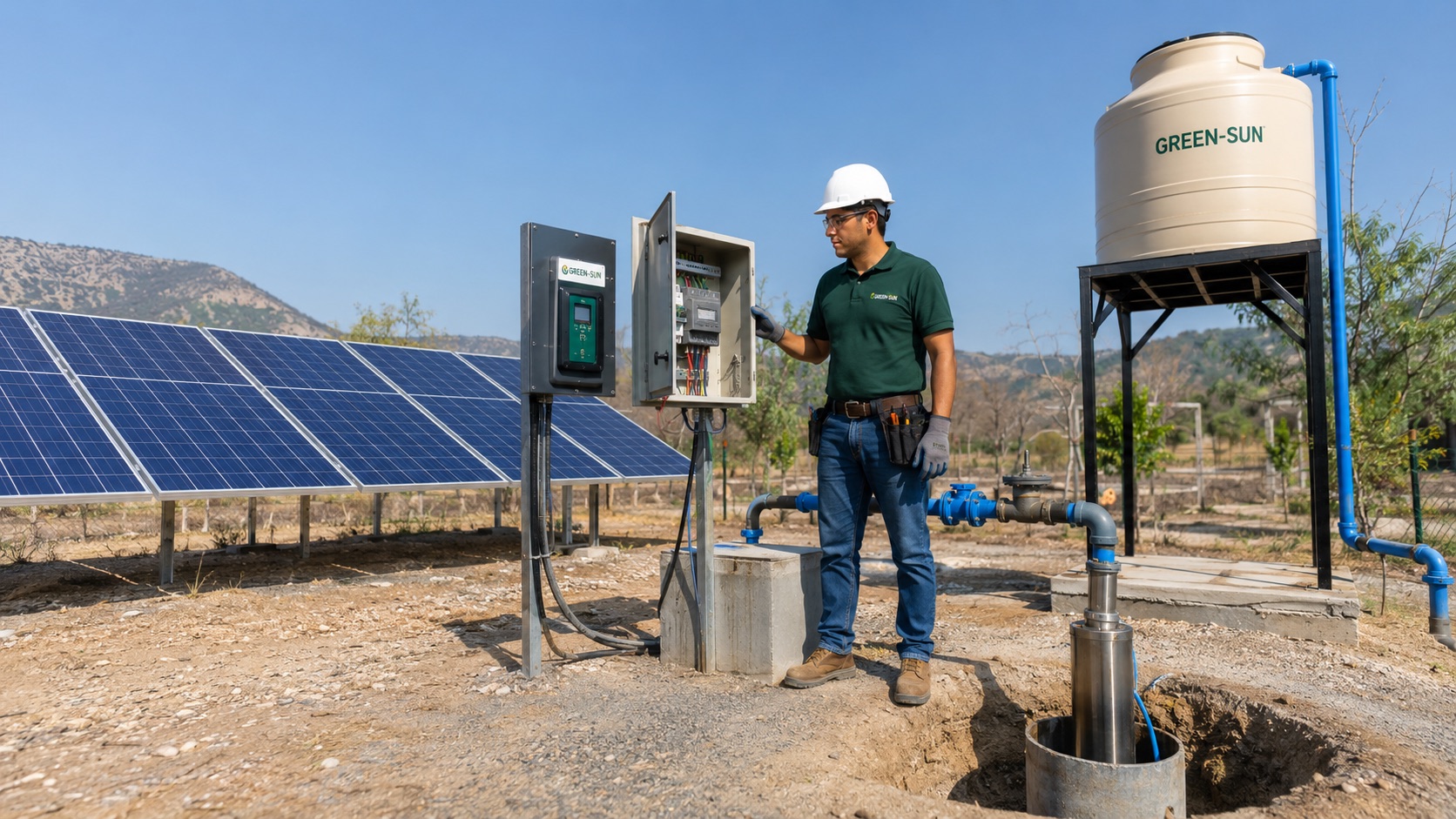 Kit de bombeo solar